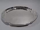 Cartier Modern Sterling Silver Serving Tray
