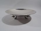 Tiffany Modern Classical Sterling Silver Centerpiece Bowl
