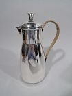 Cartier Midcentury Modern Sterling Silver Martini Pitcher