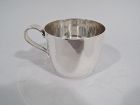 Tiffany Midcentury Modern Sterling Silver Baby Cup