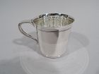 American Art Deco Modern Sterling Silver Baby Cup by Tiffany