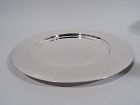 Cartier Midcentury Modern Sterling Silver Serving Plate