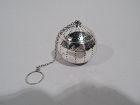 Gorham American Modern Sterling Silver Tea Ball