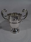 Irish Edwardian Georgian Classical Sterling Silver Urn Trophy Cup 1906