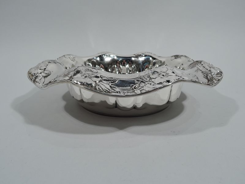 Antique Tiffany Art Nouveau Sterling Silver Flower Bowl