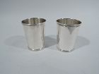 Pair of Alvin Traditional Sterling Silver Mint Julep Cups