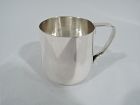 Tiffany American Modern Sterling Silver Baby Cup