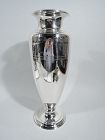 Tiffany Tall Art Deco Classical Sterling Silver Vase