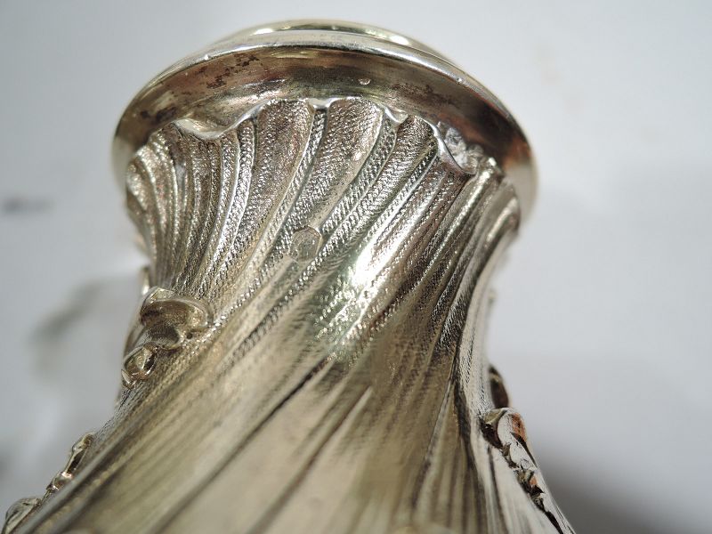 Splendid &amp; Massive French Rococo Silver Gilt 9-Light Candelabra