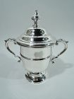 American Edwardian Classical Sterling Silver Covered Trophy Cup