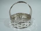 Antique German Silver Country Chic Basket