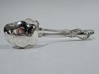 Antique Roger Williams Corinthian Sterling Silver Ice Tongs