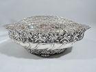 Sumptuous Antique Tiffany Sterling Silver Centerpiece Flower Bowl