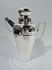 Antique American Art Deco Sterling Silver Cocktail Shaker