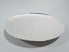 Cartier Midcentury Modern Sterling Silver Footed Plate