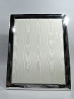 Very Large Midcentury Modern Sterling Silver Picture Frame