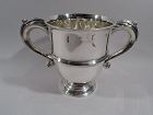 Antique English Victorian Classical Sterling Silver Trophy Cup 1896