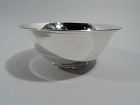 Erickson Traditional Hand-Wrought Sterling Silver Revere Bowl