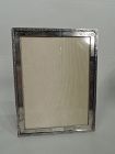 Traditional Edwardian Classical Sterling Silver Picture Frame by Birks