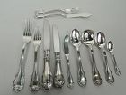 Buccellati Borgia Dinner and Lunch Set for 16 with 176 Pieces