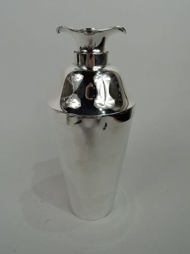American Modern Sterling Silver Cocktail Shaker by Meriden Britannia