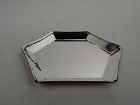 Tiffany American Midcentury Modern Sterling Silver Octagonal Tray