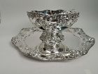 American Gilded Age Punch Bowl Centerpiece by Frank W Smith