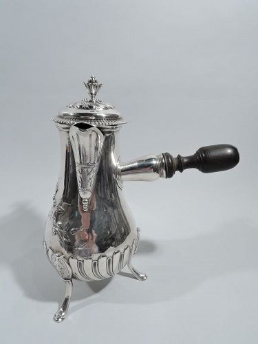 Antique French Classical Silver Coffeepot 18 C