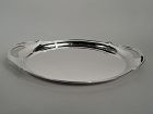 Antique Gorham Sterling Silver Tray in Plymouth Pattern 1916