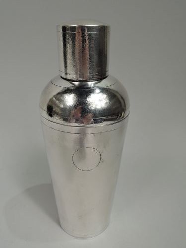 Antique Chinese Export Silver Cocktail Shaker