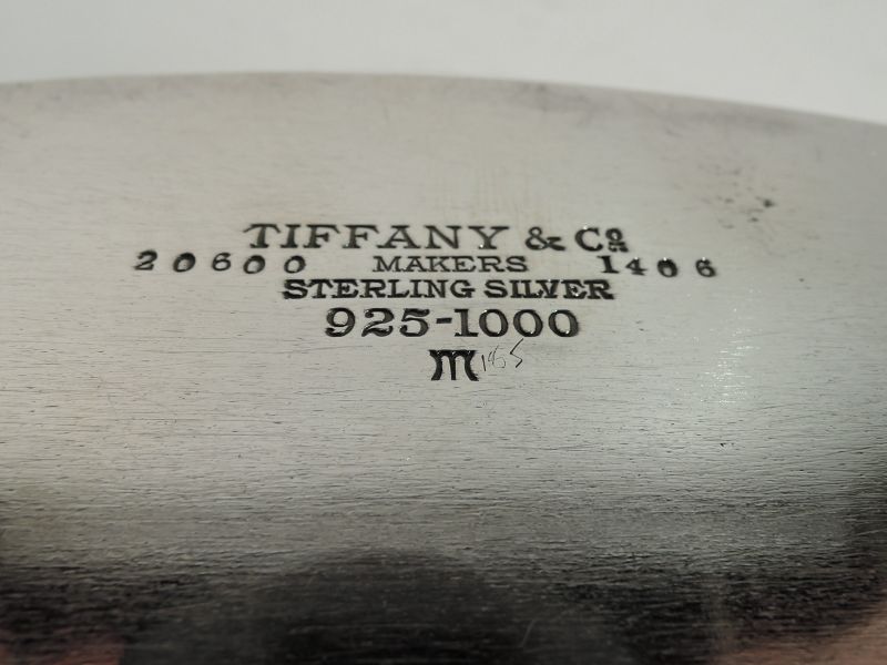 Tiffany American Modern Sterling Silver Bread Tray