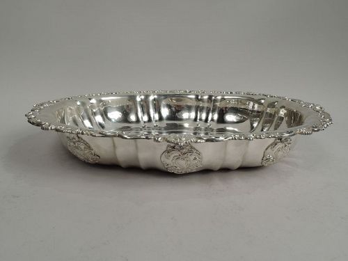 Large Antique Russian Classical Silver Bowl by Adolf Sper C 1843