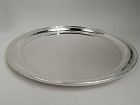 Tiffany Large Modern Sterling Silver Party Platter