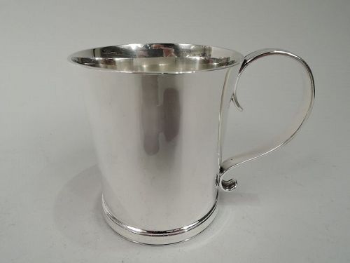 Antique Tiffany American Colonial Revival Sterling Silver Baby Cup