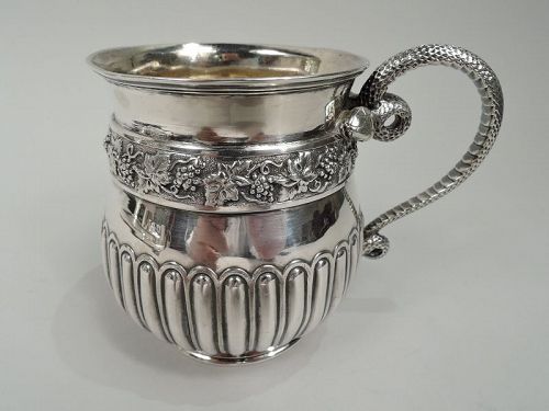 Emes & Barnard English Georgian Regency Classical Baby Cup 1819