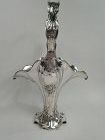 Gorgeous American Art Nouveau Martelé-Style Silver Basket