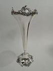 Antique Tiffany American Edwardian Sterling Silver Vase