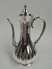 Antique Tiffany Victorian Sterling Silver Turkish Coffeepot
