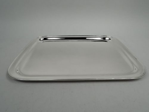 Tiffany American Modern Sterling Silver Rectangular Serving Tray