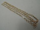 Lovely French 18K Yellow Gold 36-Inch Chain