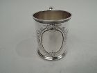 Wood & Hughes New York Victorian Classical Sterling Silver Baby Cup