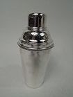 English Art Deco Between-the-Wars Sterling Silver Cocktail Shaker