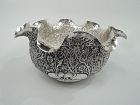 Indian Colonial Lucknow Silver Bowl with Chicago Golf Club Association