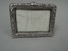 Tiffany American Victorian Repousse Frame for Landscape Picture