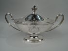 Antique English Georgian Neoclassical Sterling Silver Tureen 1778
