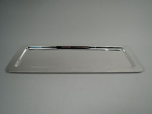 Tiffany Art Deco Sterling Silver Bar Tray