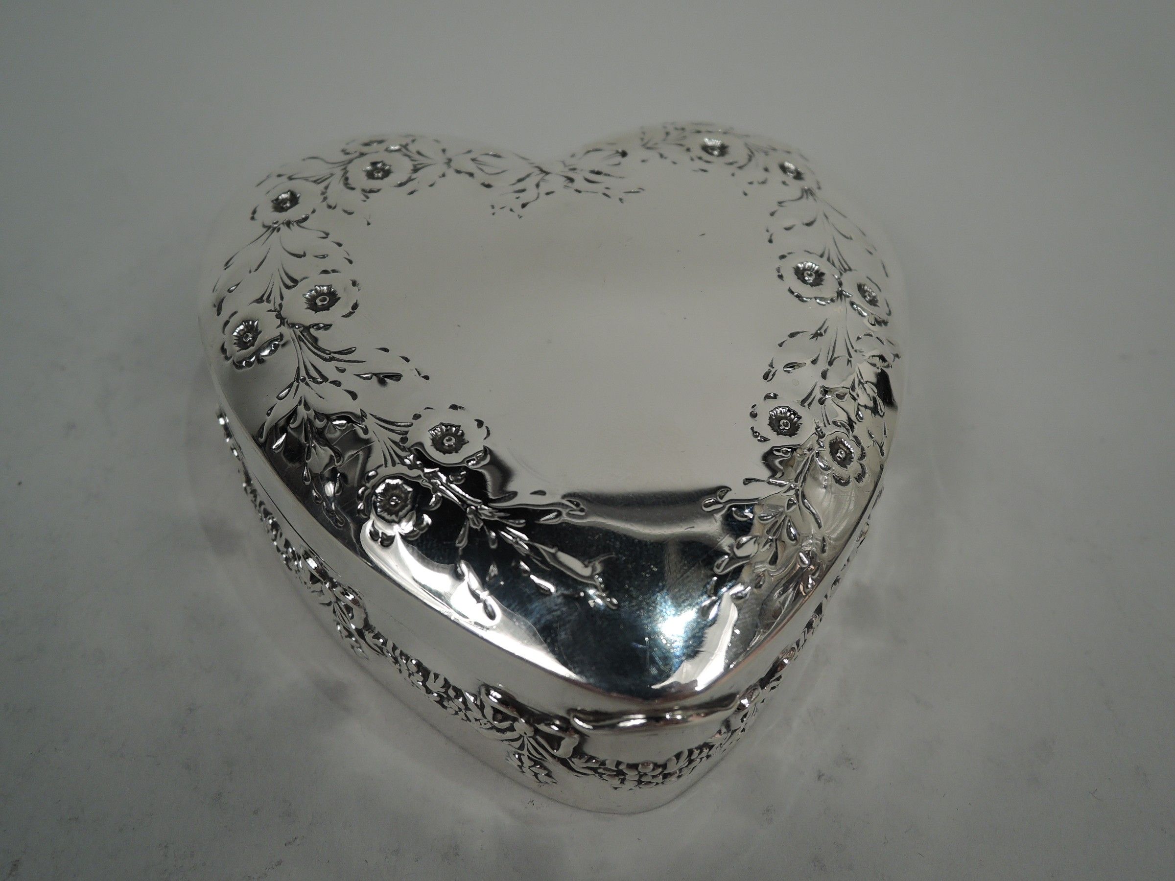 Sterling silver Trinket orders Box