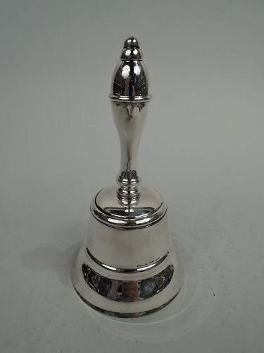 Italian Modern Sterling Silver Bell