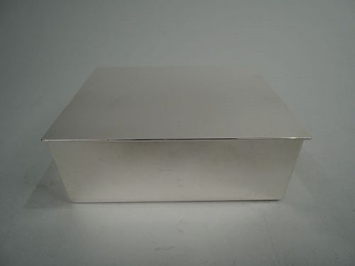 Tiffany Midcentury Modern Sterling Silver Box