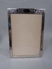 Large American Edwardian Classical Sterling Silver Picture Frame